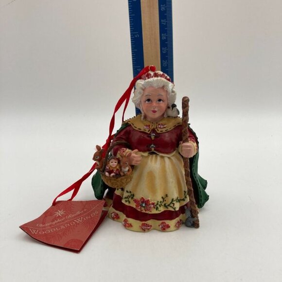 Vintage Christopher Radko Nana Leaf Woodland Winds Christmas Ornament Figurine - Picture 3 of 6